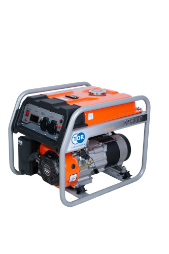 Генератор бензиновый 2,5 кВт 220В 16 л с ручным запуском TOR KM3800H по ценам производителя в Челябинске с доставкой по всей России