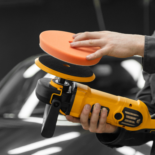 Машина полировальная CP-180, 1400 Вт, 180 мм, 0-3000 об/мин Denzel по ценам производителя в Челябинске с доставкой по всей России