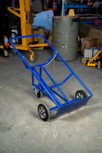 Тележка для металлических бочек TOR КБ-2 (250 пневмо+160 поворотное) по ценам производителя в Челябинске с доставкой по всей России