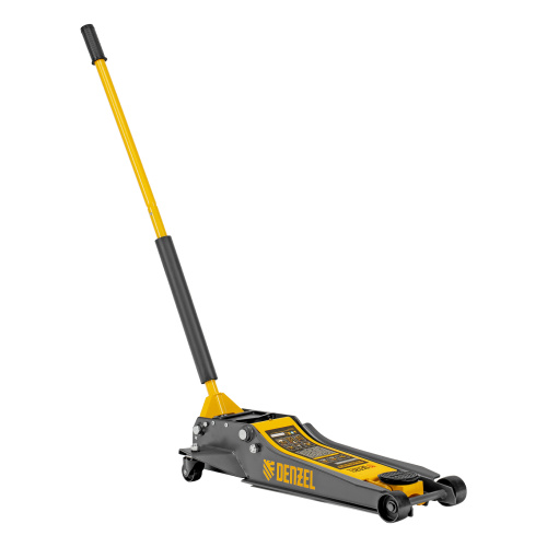 Домкрат гидравлический подкатной, 3 т, 85-610 мм, быстрый подъем, низ. подхват, проф, SUV Denzel по ценам производителя в Челябинске с доставкой по всей России