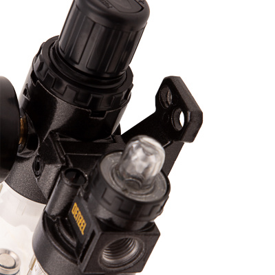 Блок подготовки воздуха регулятор-фильтр-лубрикатор FLR1500, 10 бар, 1500 л/мин, 1/4" Denzel по ценам производителя в Челябинске с доставкой по всей России