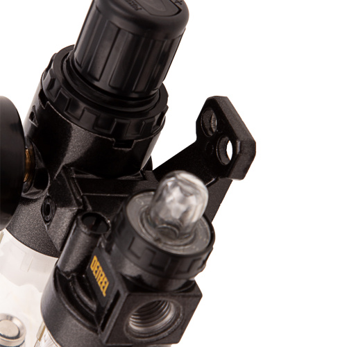 Блок подготовки воздуха регулятор-фильтр-лубрикатор FLR1500, 10 бар, 1500 л/мин, 1/4" Denzel по ценам производителя в Челябинске с доставкой по всей России