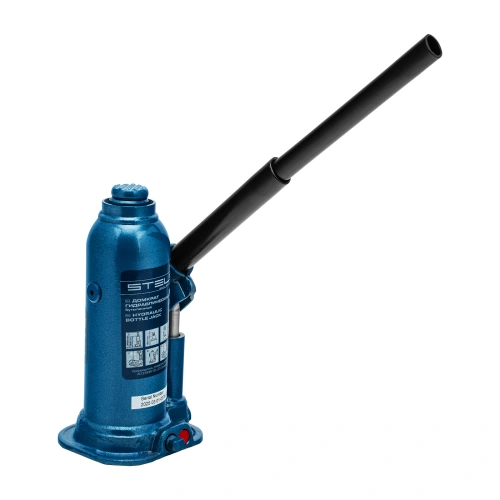 Домкрат гидравлический бутылочный, 4 т, h подъема 188-363 мм, в пластиковом кейсе Stels по ценам производителя в Челябинске с доставкой по всей России