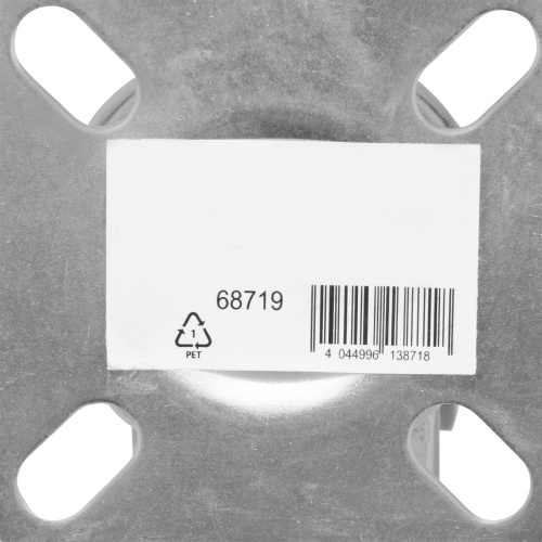 Колесо поворотное с тормозом D 50 мм, крепление  платформенное Сибртех по ценам производителя в Челябинске с доставкой по всей России