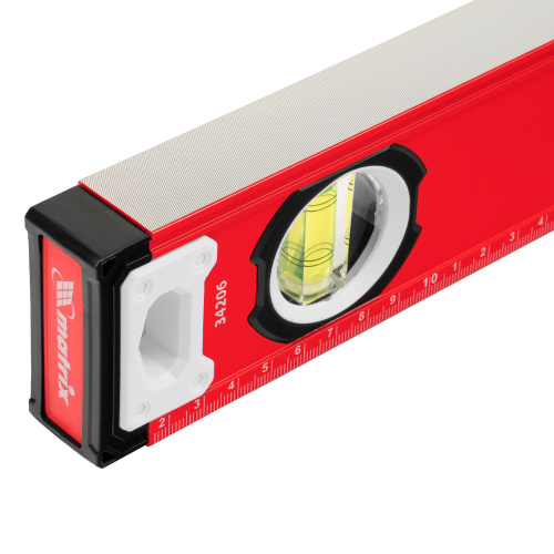 Уровень алюминиевый, фрезерованный, 3 глазка, рукоятки, 2000 мм Matrix по ценам производителя в Челябинске с доставкой по всей России