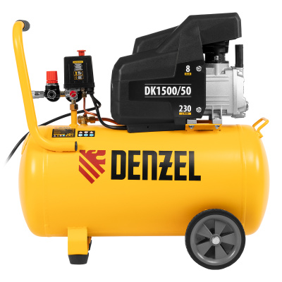 Компрессор воздушный DK1500/50, Х-PRO 1.5 кВт, 230 л/мин, 50 л Denzel по ценам производителя в Челябинске с доставкой по всей России