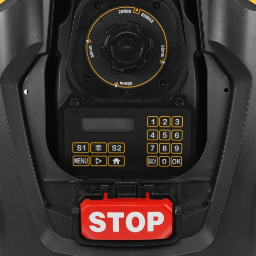 Робот-газонокосилка Grass Master 1000  1000м², 3Ач, 28V, LCD дисплей, Wi-Fi Denzel по ценам производителя в Челябинске с доставкой по всей России