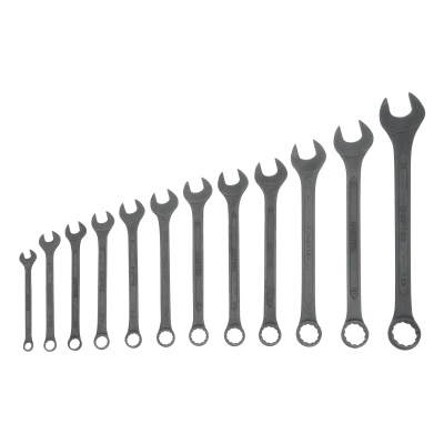 Набор ключей комбинированных, 6 - 22 мм, 12 шт., CrV, фосфатированные Сибртех по ценам производителя в Челябинске с доставкой по всей России