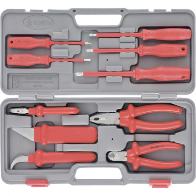 Набор "Электомонтажник-3", пластиковый бокс (НИЗ) по ценам производителя в Челябинске с доставкой по всей России