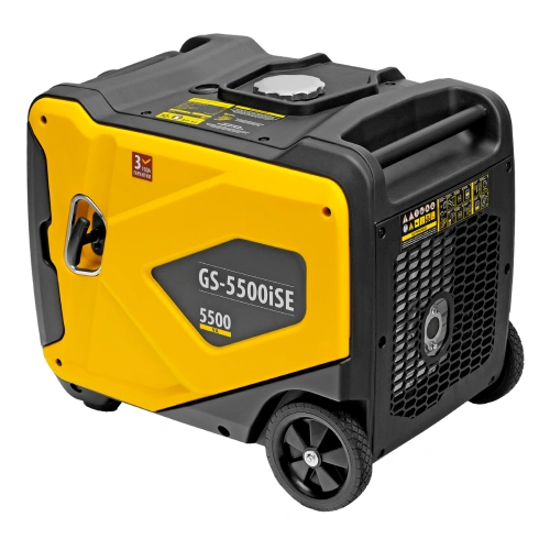 Генератор инверторный GS-5500iSE, 5,5 кВт, 230 В, закрытый корпус,электростартер Denzel по ценам производителя в Челябинске с доставкой по всей России