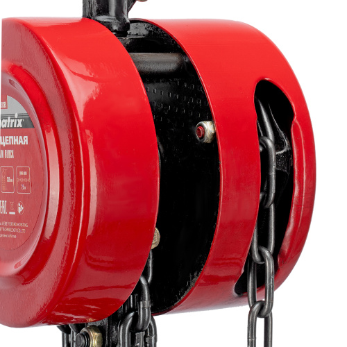 Таль цепная, 2 т, H подъема 2.5 м, расстояние между крюками 380 мм Matrix по ценам производителя в Челябинске с доставкой по всей России