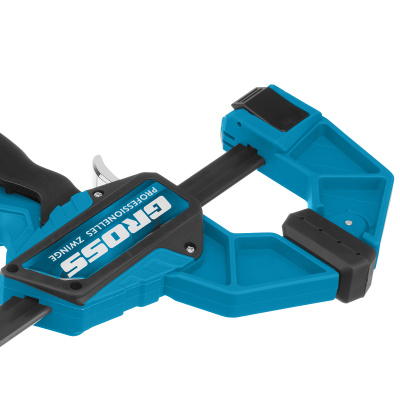 Струбцина реечная, быстрозажимная, пистолетного типа, пошаговый механизм, пластиковый корпус, 300 мм Gross по ценам производителя в Челябинске с доставкой по всей России