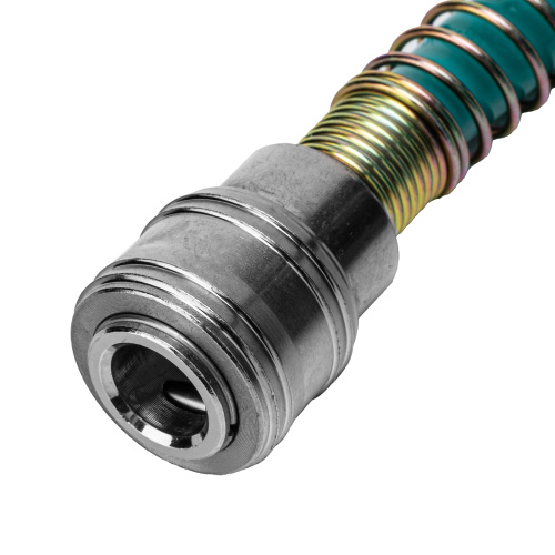 Полиуретановый спиральный шланг профессиональный BASF, 15 м, с быстросъемными соединением Stels по ценам производителя в Челябинске с доставкой по всей России