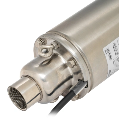Скважинный насос DWS-4-150, винтовой, диаметр 4", 1300 Вт, 2000 л/ч, напор 150 м Denzel по ценам производителя в Челябинске с доставкой по всей России
