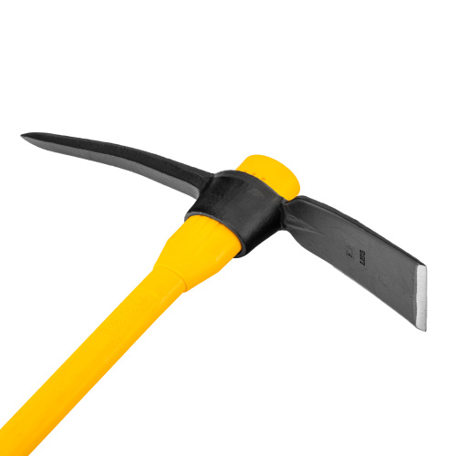 Кирка 2250 г, широкая, фиберглассовая обрезиненная рукоятка 900 мм Denzel по ценам производителя в Челябинске с доставкой по всей России