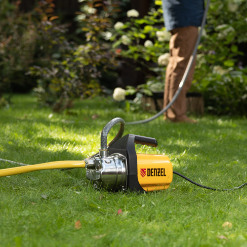 Садовый поверхностный насос GP 1000Х, 1000 Вт, 3500 л/ч, подъем 44 м, нержавейка Denzel по ценам производителя в Челябинске с доставкой по всей России