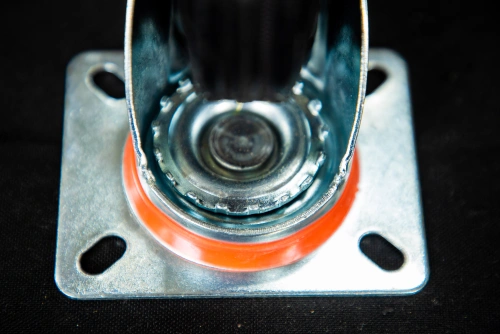 Колесо поворотное резина SRCLb 55 125 мм с тормозом (N) по ценам производителя в Челябинске с доставкой по всей России