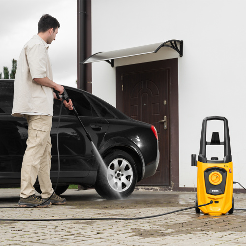 Моечная машина высокого давления R-170, 2000 Вт, 170 бар, 360 л/ч, колесная Denzel по ценам производителя в Челябинске с доставкой по всей России