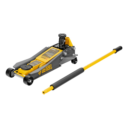 Домкрат гидравлический подкатной, 2/3 т, 98-770 мм, быстрый подъем, низ. подхват, проф, SUV Denzel по ценам производителя в Челябинске с доставкой по всей России