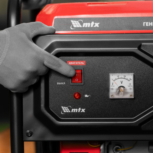 Генератор бензиновый RS-3000, 2,2 кВт, 230В, ручной стартер MTX по ценам производителя в Челябинске с доставкой по всей России