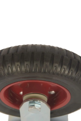 Колесо большегрузное неповоротное PF 200 200 мм резина с протектором (F) по ценам производителя в Челябинске с доставкой по всей России