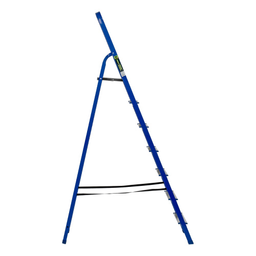 Стремянка, 7 ступеней, стальной профиль, алюминиевые ступени Сибртех по ценам производителя в Челябинске с доставкой по всей России