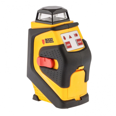 Лазерный уровень LX360, 20 м, ± 0,3 мм/1 м, горизонтальная и вертикальная плоскости, 360 град, 635 нм, резьба 1/4 Denzel по ценам производителя в Челябинске с доставкой по всей России