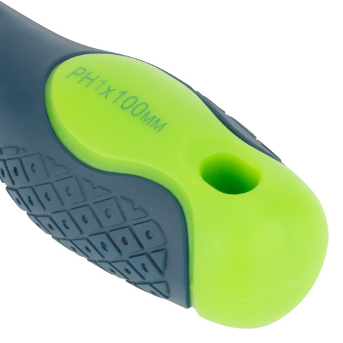 Отвертка, PH1 х 100 мм, CrV, двухкомпонентная рукоятка Сибртех по ценам производителя в Челябинске с доставкой по всей России