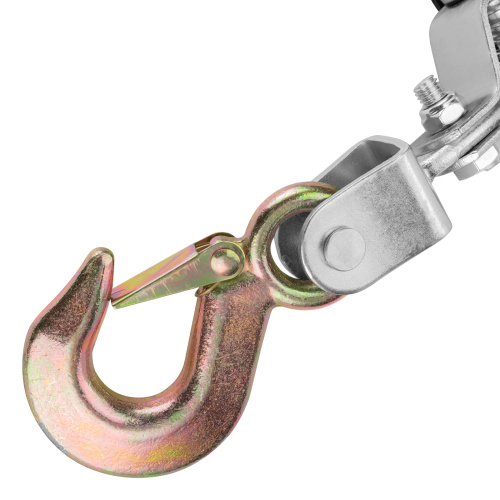 Лебедка рычажная, тяга 2 т, подъем 0.8 т, двойное храповое колесо Matrix по ценам производителя в Челябинске с доставкой по всей России