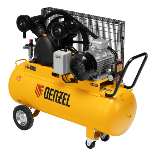 Компрессор воздушный рем. привод BCV 4000-T/100, 4,0 кВт, 100 литров, 690 л/мин Denzel по ценам производителя в Челябинске с доставкой по всей России