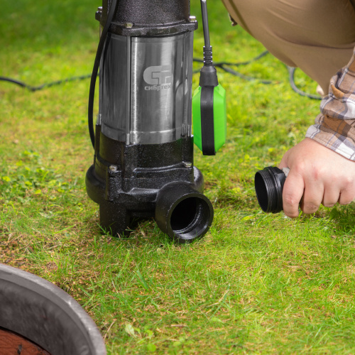 Фекальный насос СФН1100-Н, 1100 Вт, напор 10 м, 18000 л/ч, нож Сибртех по ценам производителя в Челябинске с доставкой по всей России