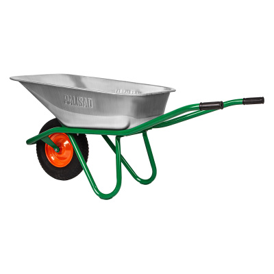 Тачка садово-строительная, усиленная, грузоподъемность 200 кг, объем 90 л Palisad по ценам производителя в Челябинске с доставкой по всей России