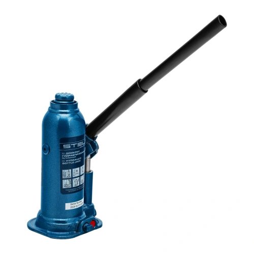 Домкрат гидравлический бутылочный, 4 т, h подъема 188-363 мм Stels по ценам производителя в Челябинске с доставкой по всей России