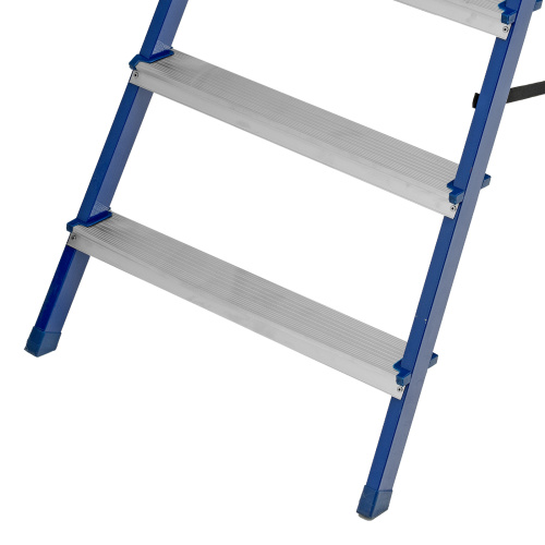 Стремянка, 10 ступеней, стальной профиль, алюминиевые ступени Сибртех по ценам производителя в Челябинске с доставкой по всей России