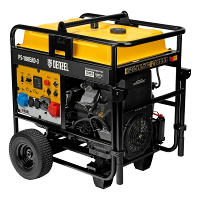 Генератор бензиновый PS-180EAD-3, 18 кВт,230/400 В, 65л, разъём ATS,перекл.режима,эл.старт Denzel купить в Москве с доставкой по всей России | ProtosMarket.ru