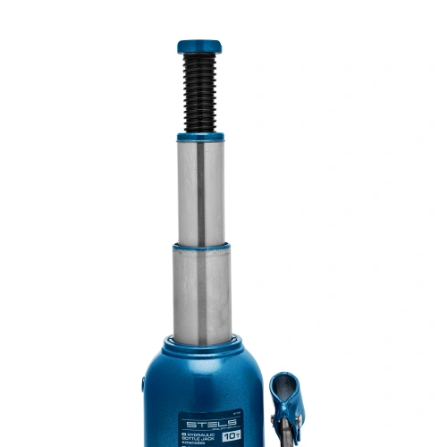 Домкрат гидравлический бутылочный телескопический, 10 т, подъем 180-430 мм Stels по ценам производителя в Челябинске с доставкой по всей России