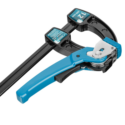 Струбцина реечная быстрозажимная 12, металлический корпус, рычажный храповой механизм, 300 мм Gross по ценам производителя в Челябинске с доставкой по всей России