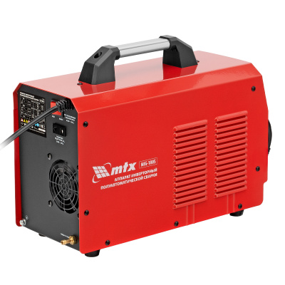Аппарат инвертор. полуавтомат. cварки MIG-180S, 180A, ПВ 60%, катушка 5 кг MTX купить в Москве с доставкой по всей России | ProtosMarket.ru