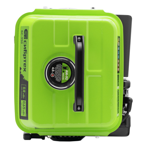 Генератор бензиновый БС-950, 0.8 кВт, 230 В, 2-х тактный, 4 л, ручной стартер Сибртех по ценам производителя в Челябинске с доставкой по всей России