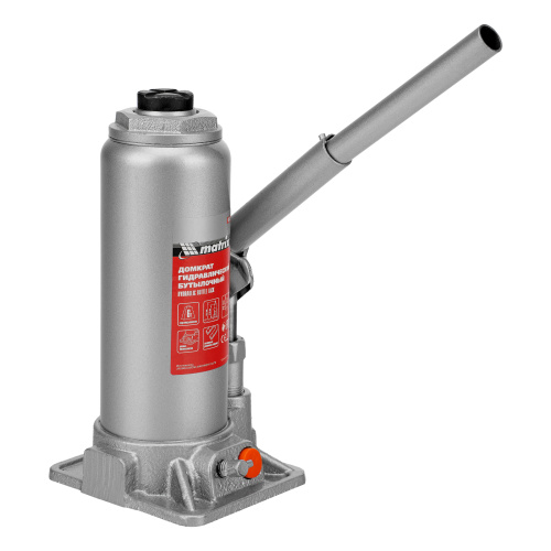 Домкрат гидравлический бутылочный, 6 т, h подъема 216-413 мм Matrix по ценам производителя в Челябинске с доставкой по всей России