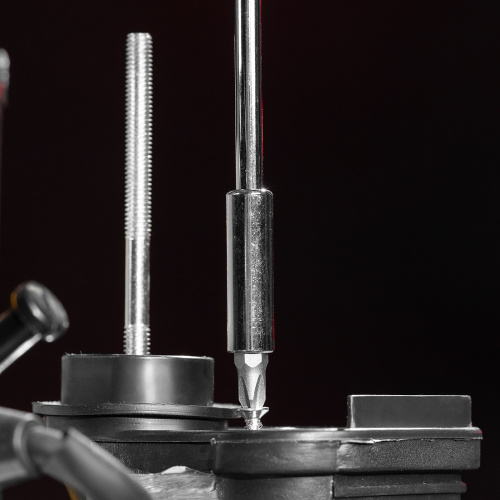 Отвертка с Т-образной эргономичной ручкой и набором бит, 11 шт, CrV Matrix по ценам производителя в Челябинске с доставкой по всей России