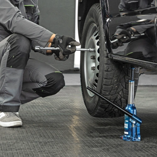 Домкрат гидравлический бутылочный, 4 т, h подъема 188-363 мм Stels по ценам производителя в Челябинске с доставкой по всей России