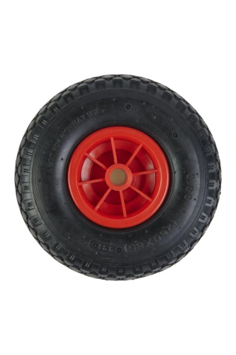 Колесо пневматическое резиновое 260 мм PR1805-2 (красное) по ценам производителя в Челябинске с доставкой по всей России