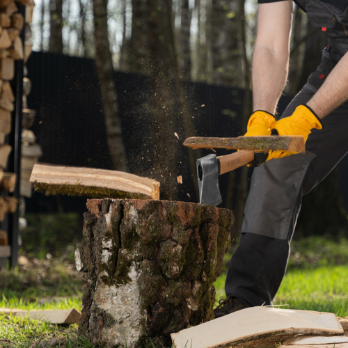 Топор кованый, 680 г, американский тип, буковая рукоятка, 360мм, EFP Denzel по ценам производителя в Челябинске с доставкой по всей России