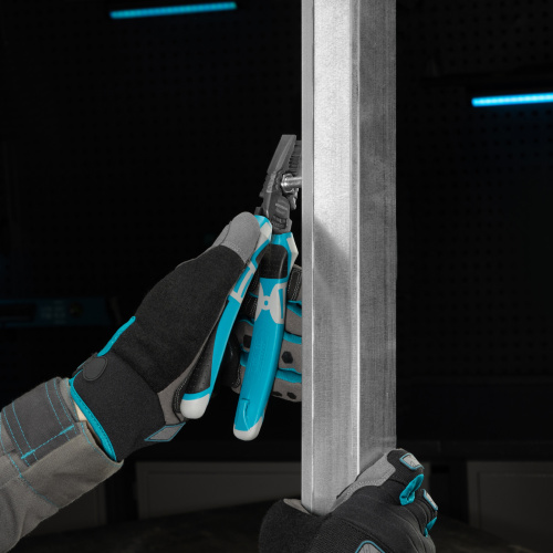 Плоскогубцы комбинированные 205 мм, трехкомпонентные рукоятки Gross по ценам производителя в Челябинске с доставкой по всей России