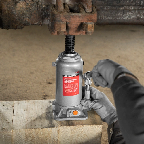 Домкрат гидравлический бутылочный, 16 т, h подъема 230-460 мм Matrix по ценам производителя в Челябинске с доставкой по всей России