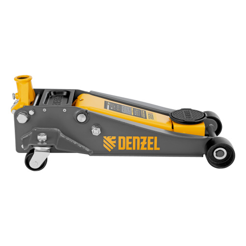 Домкрат гидравлический подкатной, 3 т, 125-470 мм, быстрый подъем, проф. Denzel по ценам производителя в Челябинске с доставкой по всей России