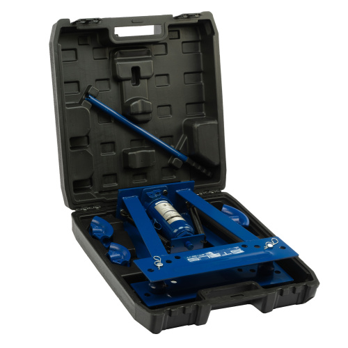 Трубогиб гидравлический, 8 т, в комплекте с башмаками 1/2-1, пластиковый кейс, Stels по ценам производителя в Челябинске с доставкой по всей России