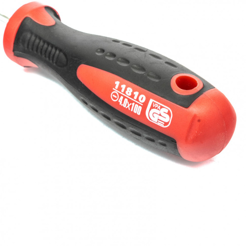 Отвертка Profi, SL4 х 100 мм, S2, двухкомпонентная рукоятка Matrix по ценам производителя в Челябинске с доставкой по всей России