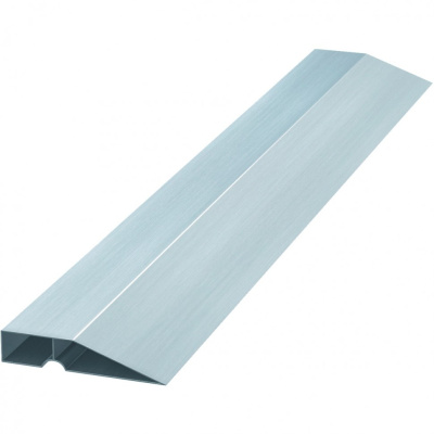 Правило алюминиевое "Трапеция", 1 ребро жесткости, L-1,7 м Сибртех по ценам производителя в Челябинске с доставкой по всей России